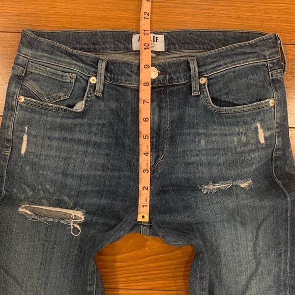 AGOLDE Sophie High Rise Skinny Distressed Jeans - Picture 12 of 16